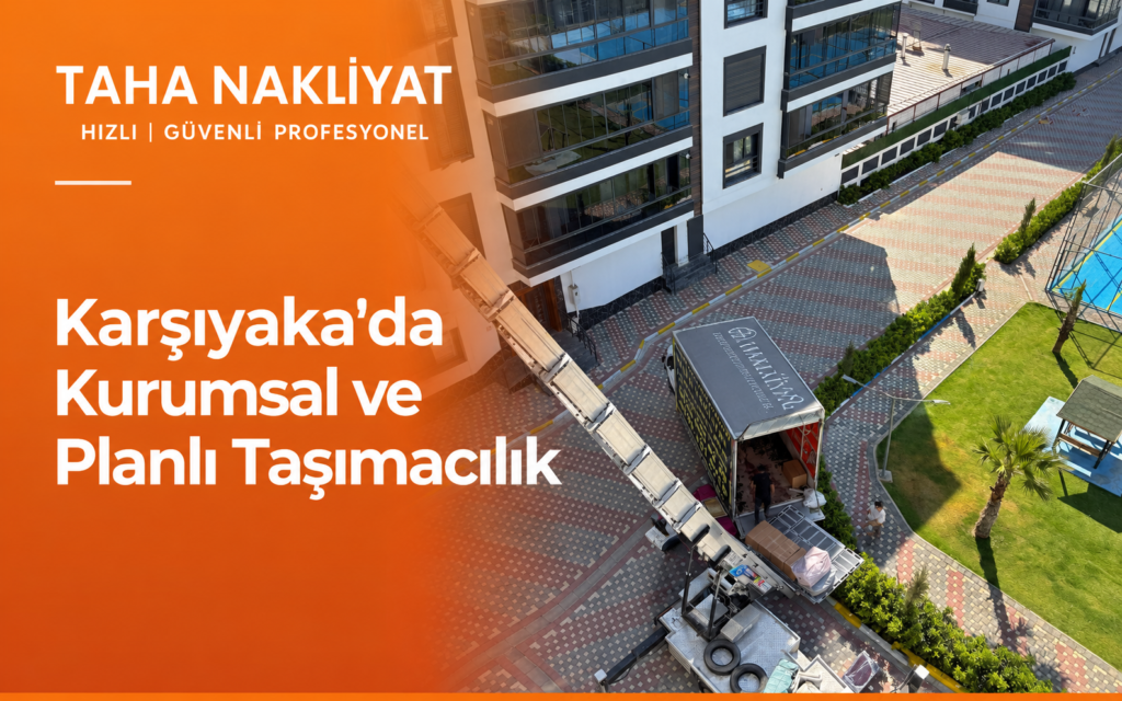 Taha Nakliyat eşya taşıma asansörü ve nakliye aracıyla planlı ev taşıma çalışması
